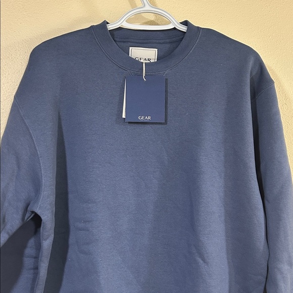 Gear For Sports Pastel Blue Sweatshirt No Printing Soft Cotton NWT Retail $49 - Picture 2 of 7